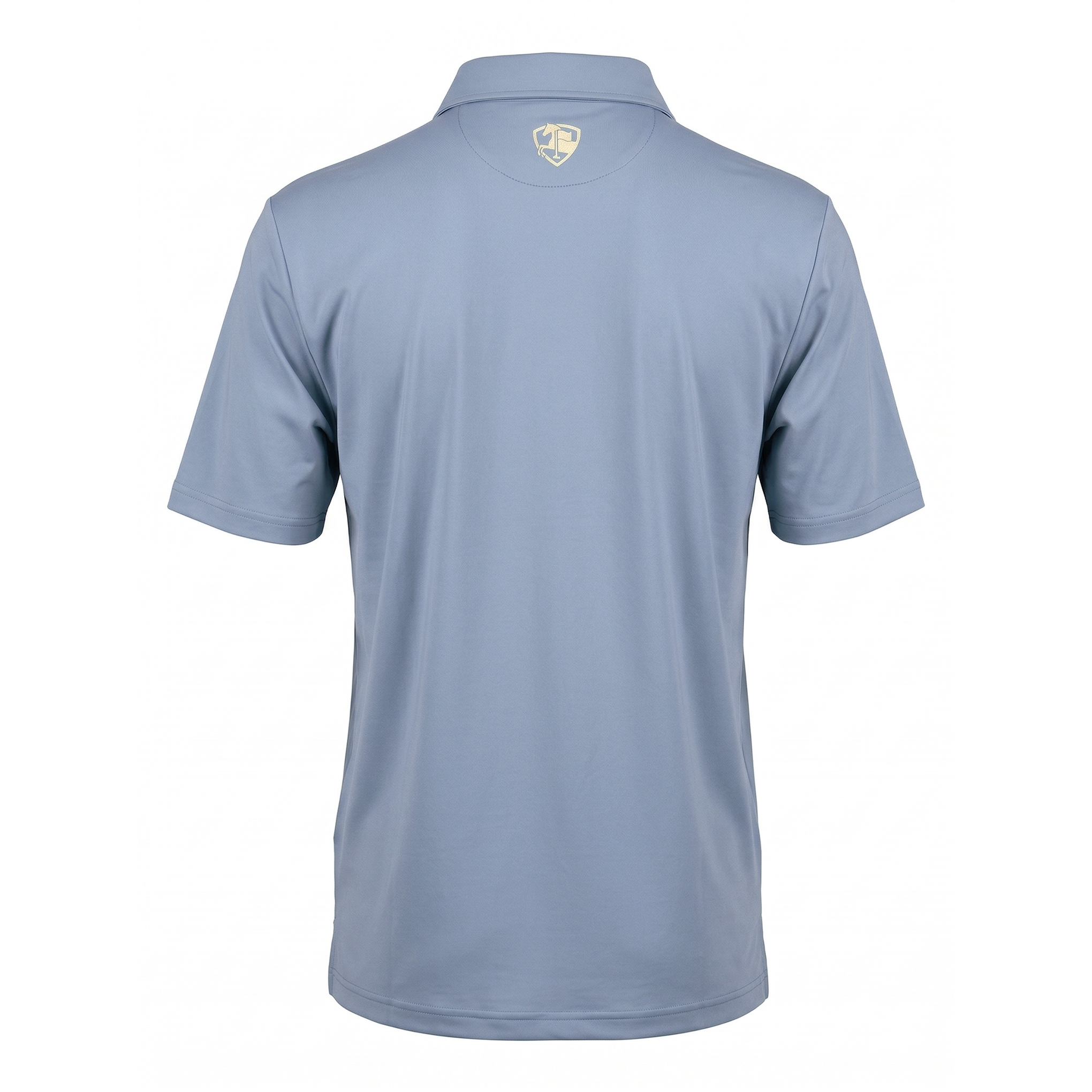 Paddock Golf OG Solid Polo Blue Back