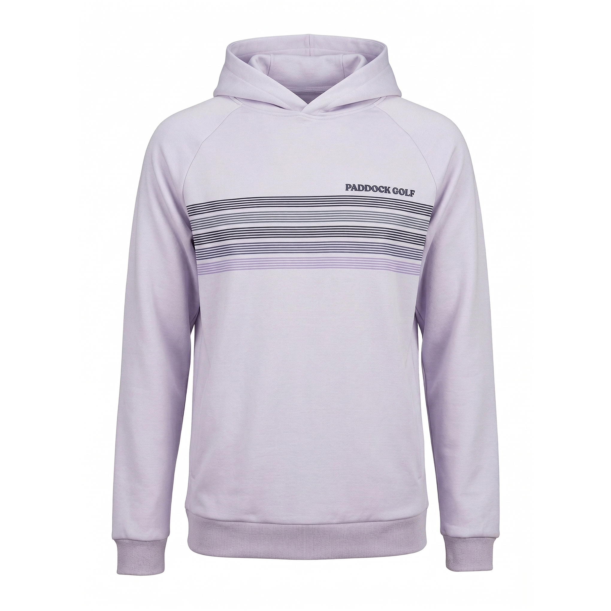 Paddock Golf Performance Hoodie Lavender Front