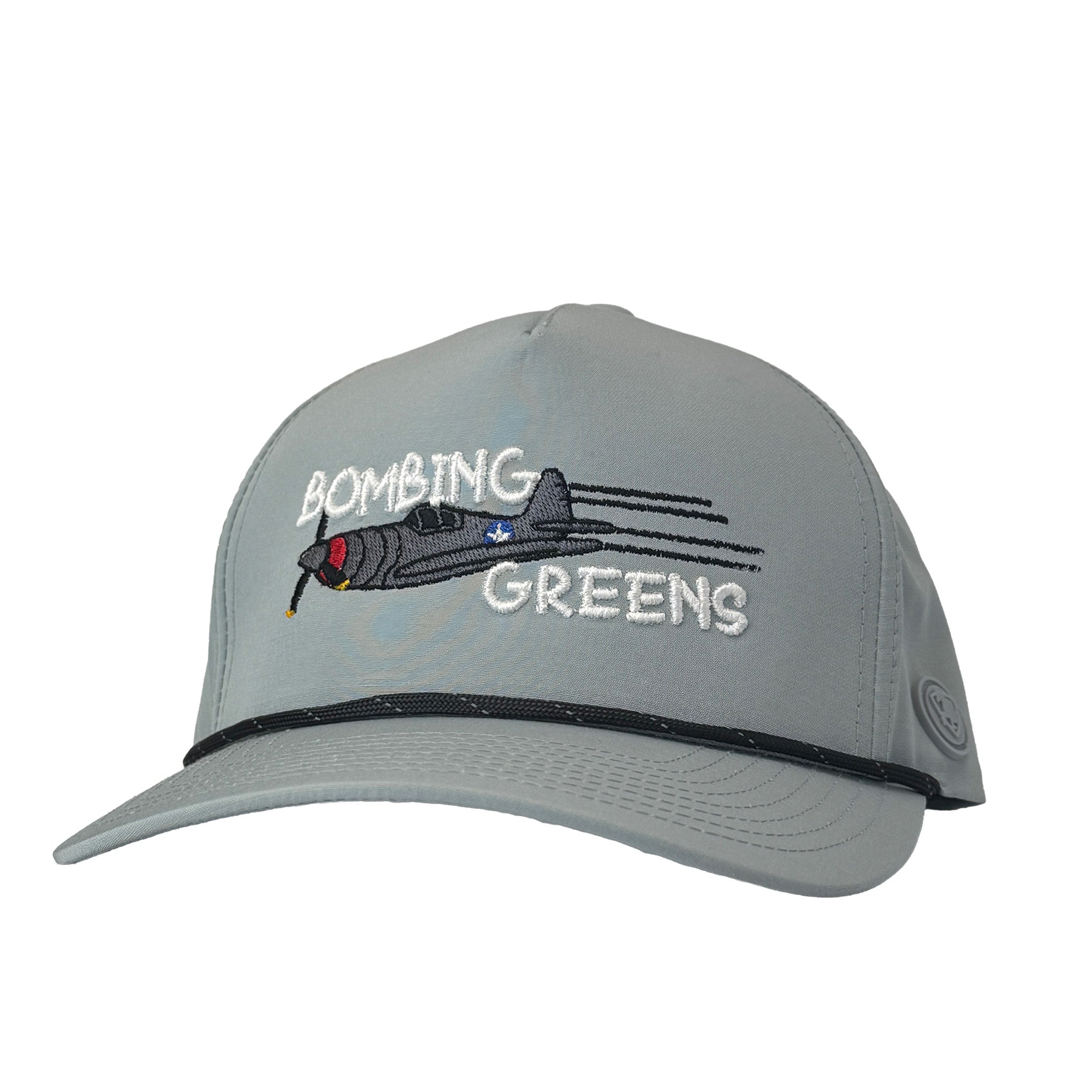 Paddock Golf Bombing Greens Hat Gray Front