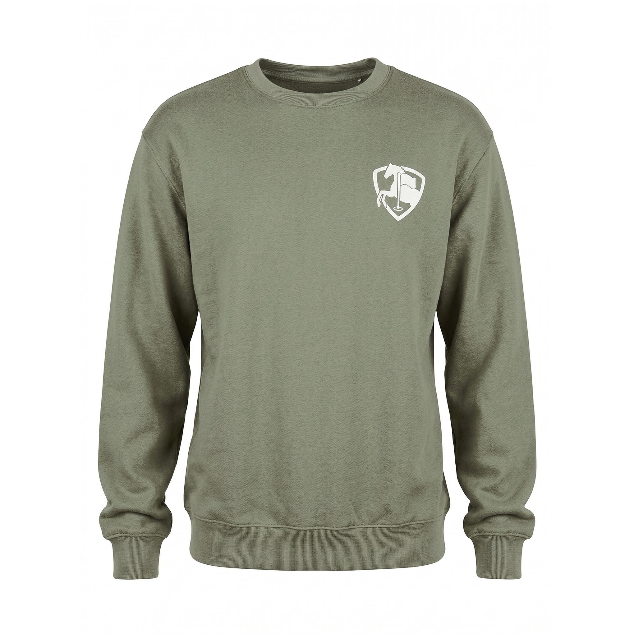 Paddock Golf Fall Golf Graphic Tee Olive Front