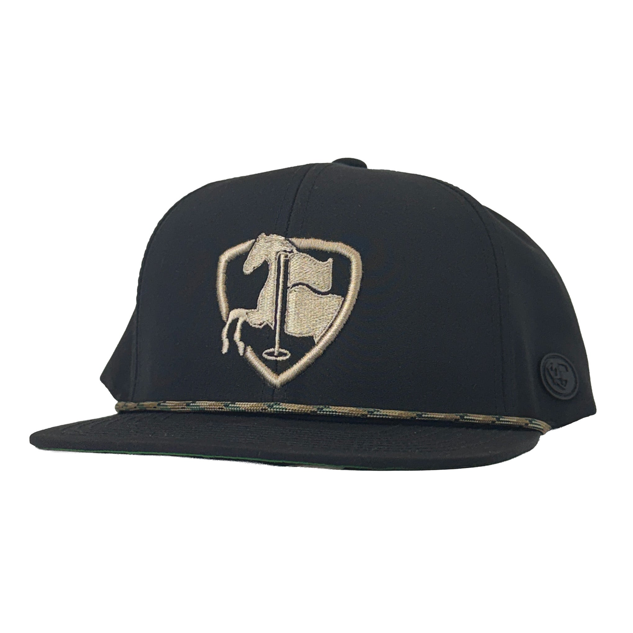 Paddock Golf Paddock Logo Hat Camo Front