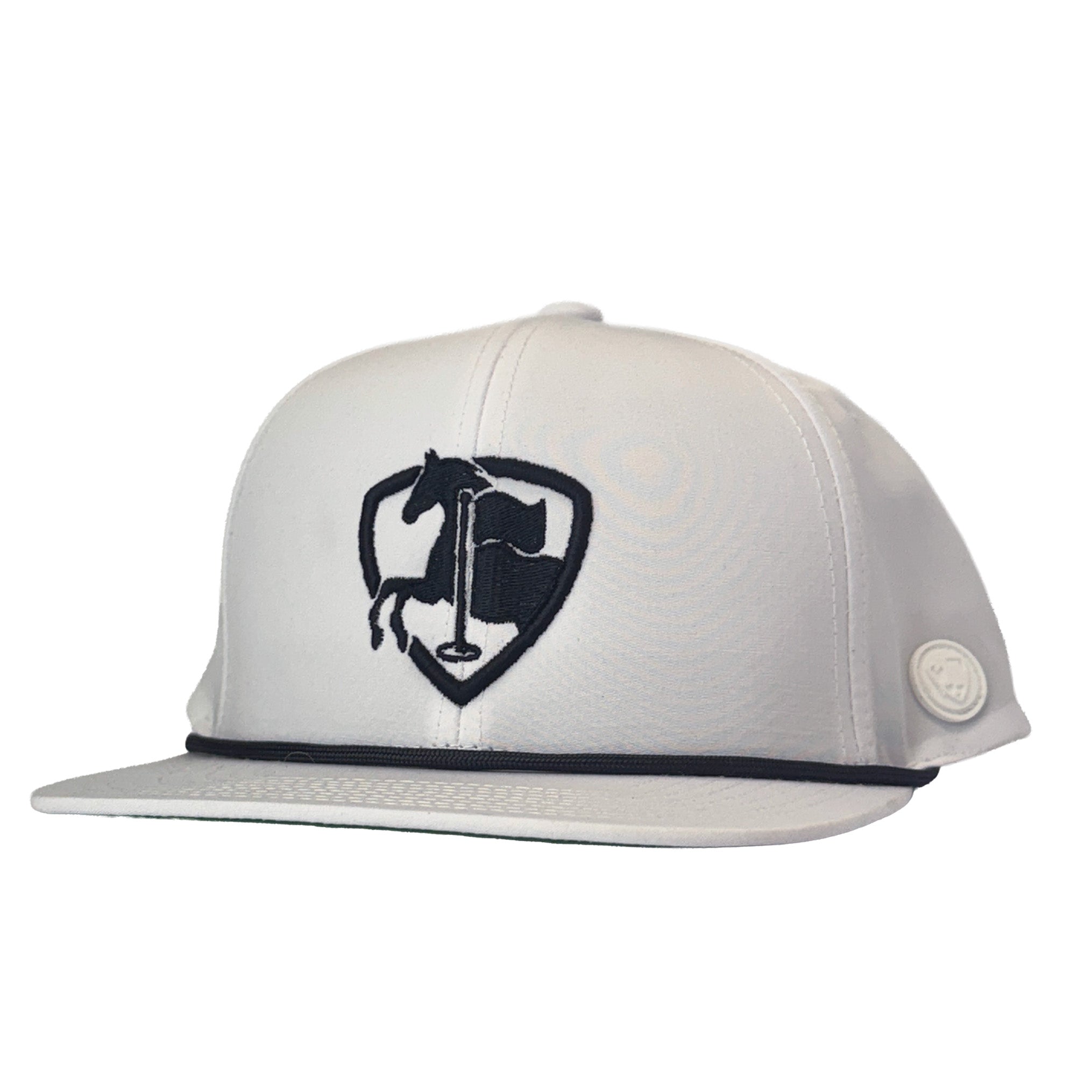 Paddock Golf Paddock Logo Hat White Front